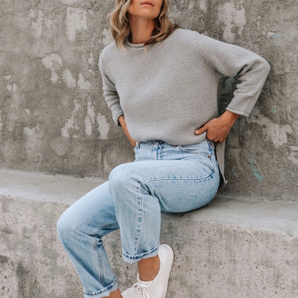 Love Stitch - Honeycomb Rollneck Sweater - Picture 1 of 4
